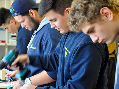 zapf umzüge Ausbildung FMKU - in der Werkstatt