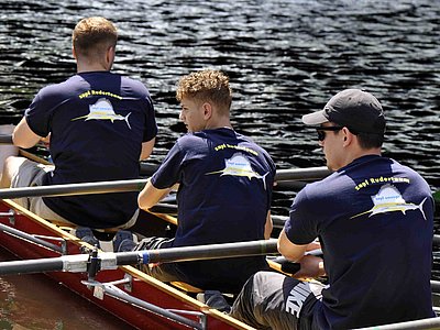 zapf azubis aktiv bei Ruderregatta