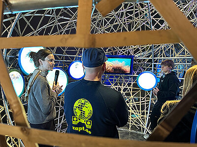 Austausch zum Projekt Ocean Futures im Futurium