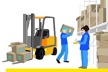 Ausbildung Lagerist Ausbildung bei zapf umzüge in der Lagerlogistik
