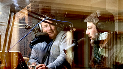 Sven Reilholz von zapf umzüge bei den Aufnahmen zum Podcast Berlins Beste