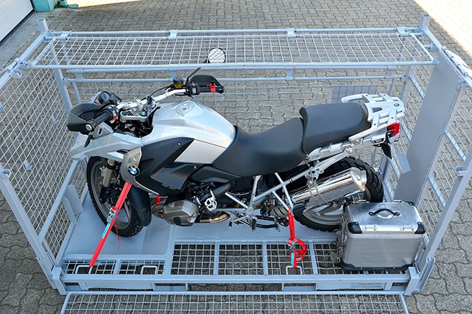 Box Einlagerung Motorrad zapf umzüge