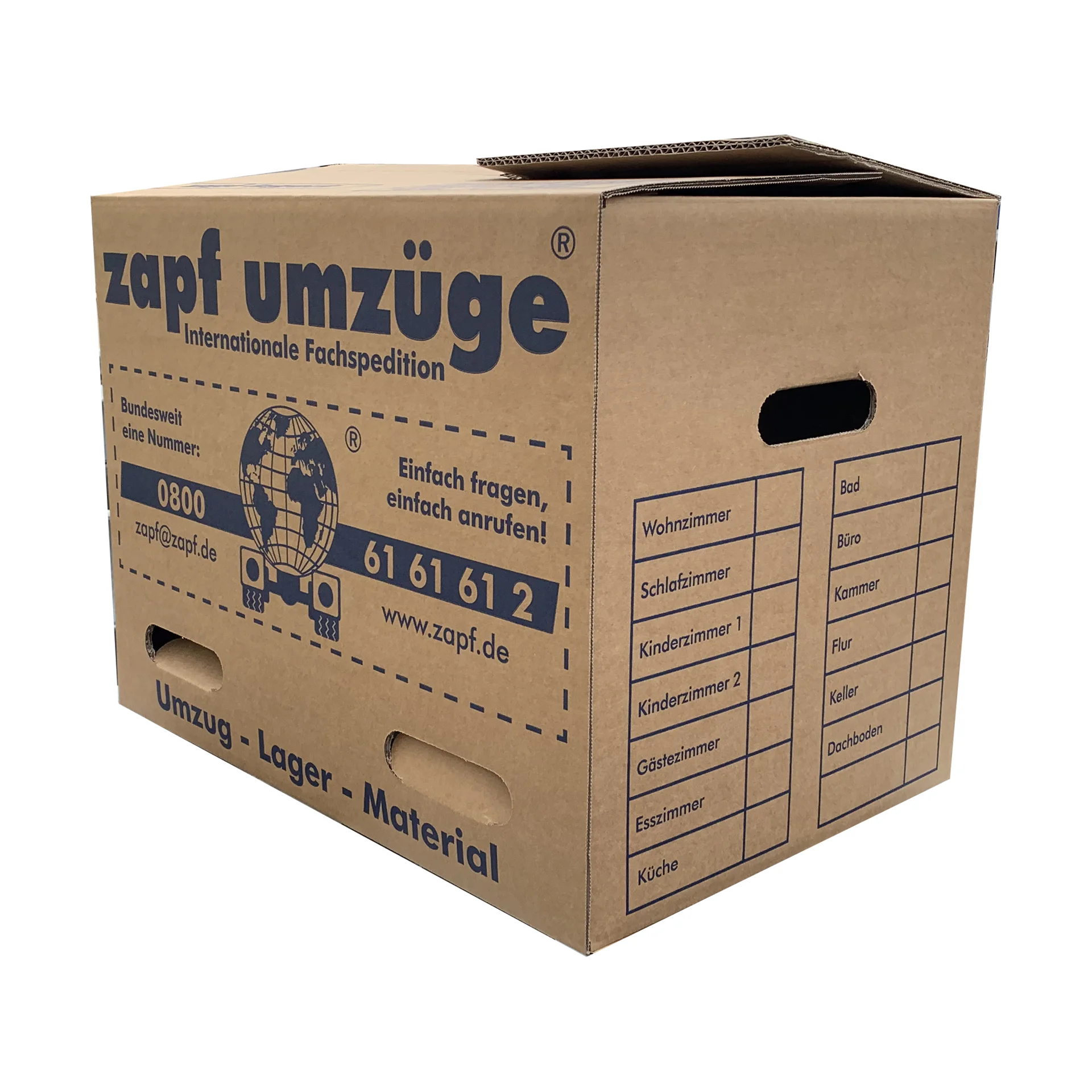 Umzugsdecke, Transportmaterial